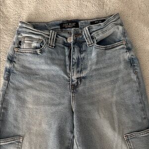 Judy Blue Medium Wash Wide Leg Jeans